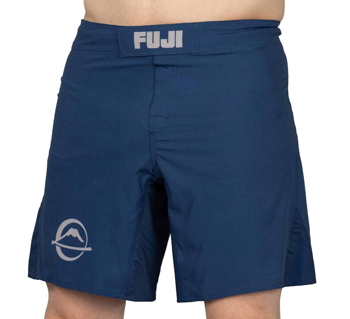 Grappling Fight Board Shorts for MMA & BJJ - Navy Blue, Lightweight & Stretchable