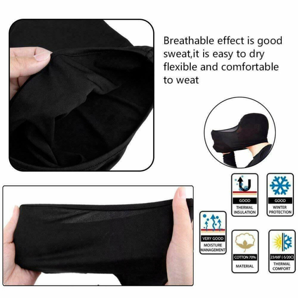 Unisex Full Face Ski Mask Balaclava UV Protection Windproof Breathable