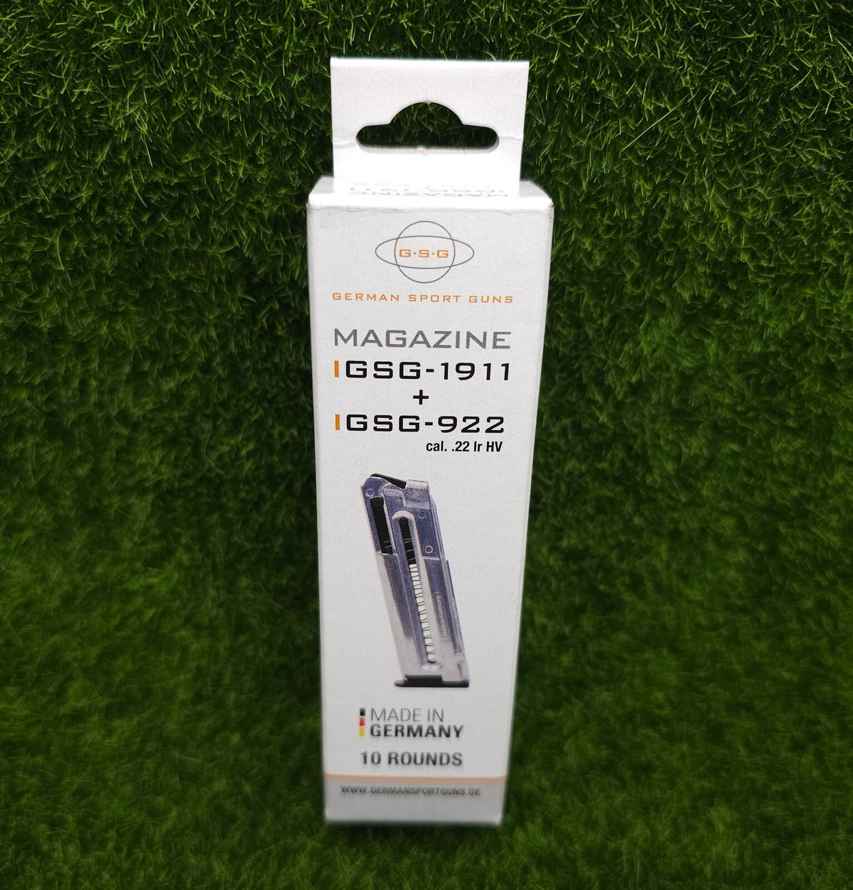 22 LR Magazine for GSG 1911 & 922 Pistols - 10 Rounds Steel Construction
