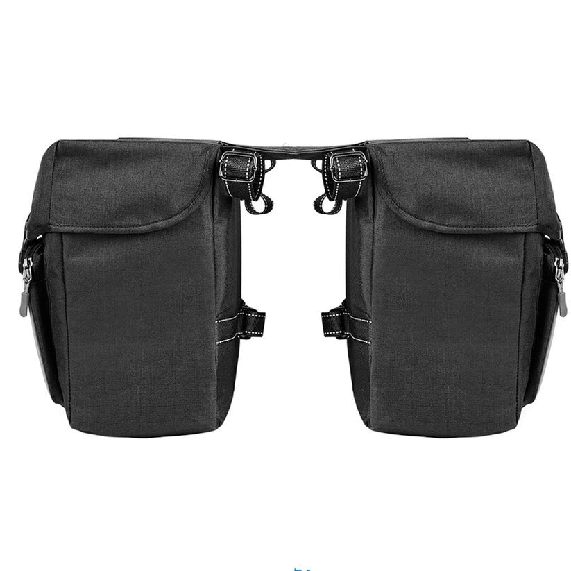 Water-Resistant Bicycle Pannier Bags 15 x 6 x 9.8 Inches for E-Bike Storage