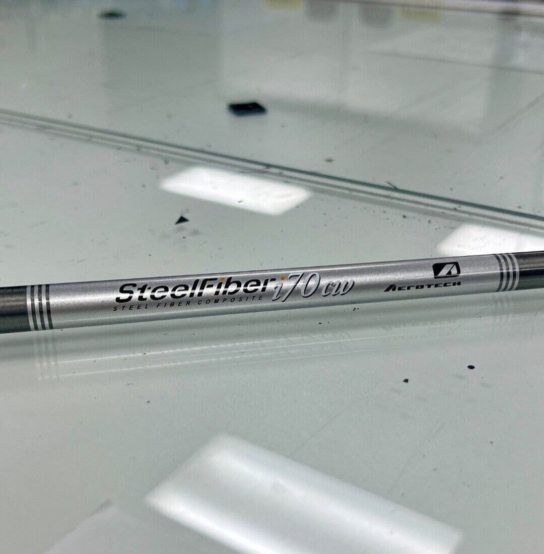 Golf Iron Shaft Set for SteelFiber i70CW Taper Tip - Multiple Flex & Variants