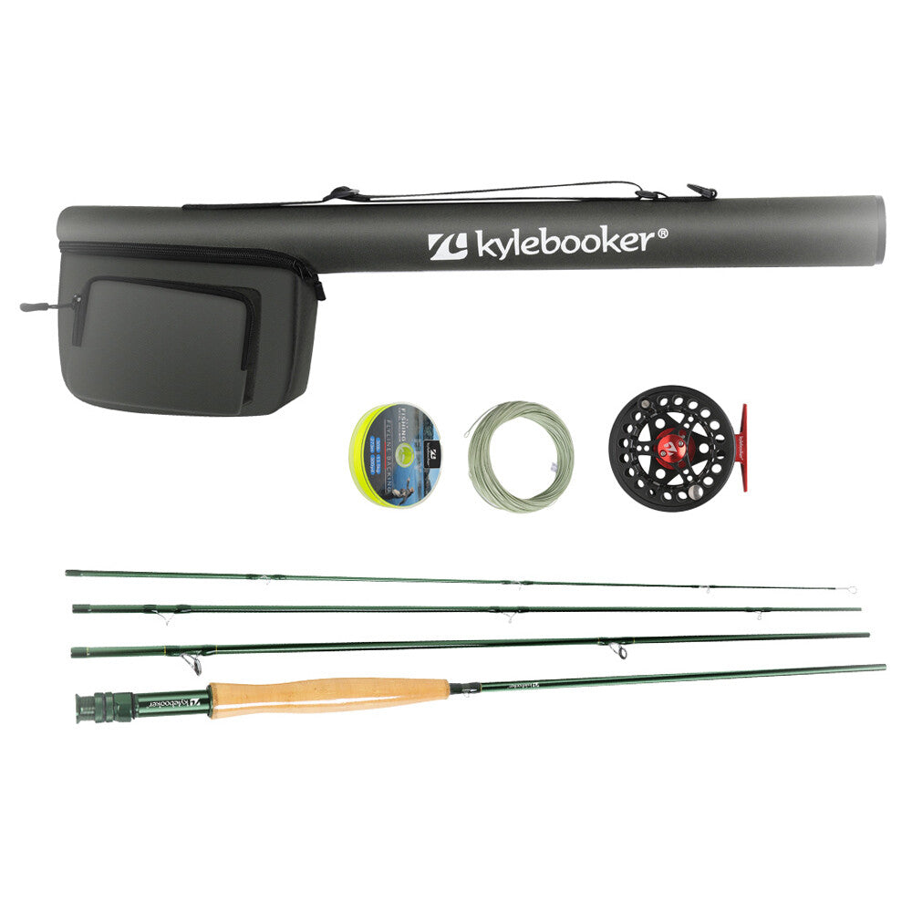 Fly Fishing Rod Reel Combo Kit with Carry Bag - Multiple Sizes & Models