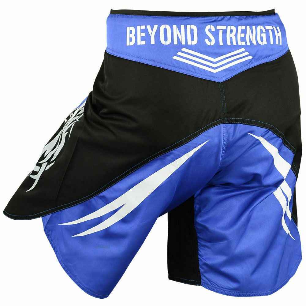Mens MMA Fight Shorts Grappling Shorts Muay Thai Kick Boxing Cage Fighting