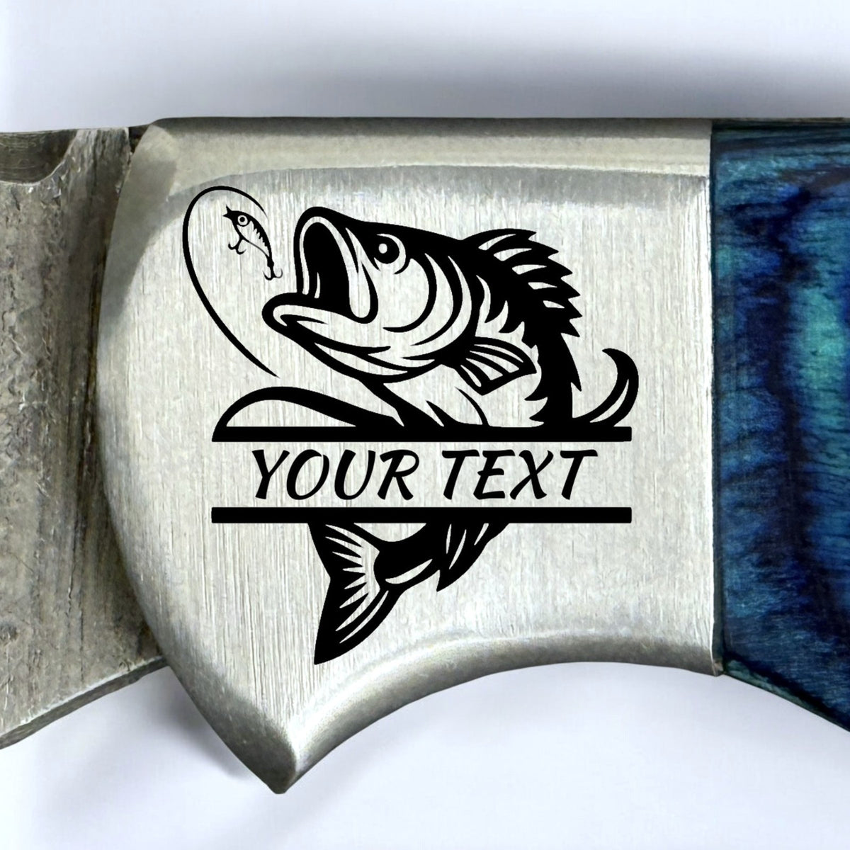 Custom Damascus Folding Knife with Stag Horn & Pakkawood Handle