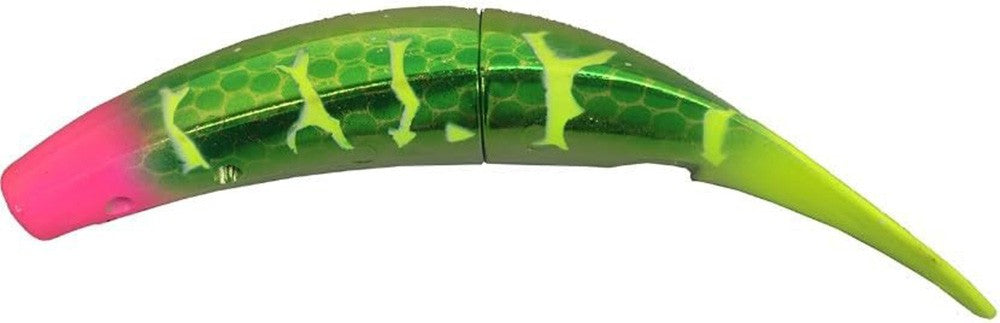 Fishing Lure 3 Inch Spinning Trolling Plug with Scent Dispersal
