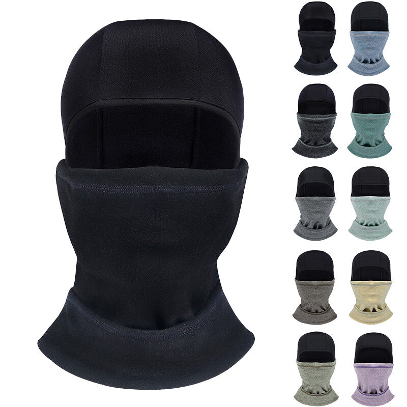 Unisex Winter Balaclava Ski Mask with Adjustable Drawstring - Cold Weather Face Cover