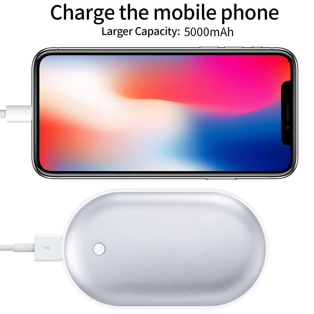 Rechargeable Hand Warmer Power Bank 5000mAh 10000mAh USB Portable Heater