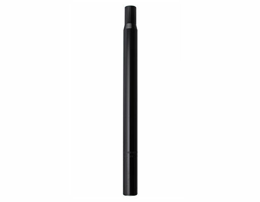 26.8mm Diameter Bicycle Alloy Seatpost 350mm Length Black