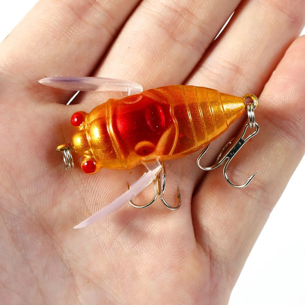 Holographic Cicada Fishing Lure 2024 Hard Bait for Freshwater & Saltwater