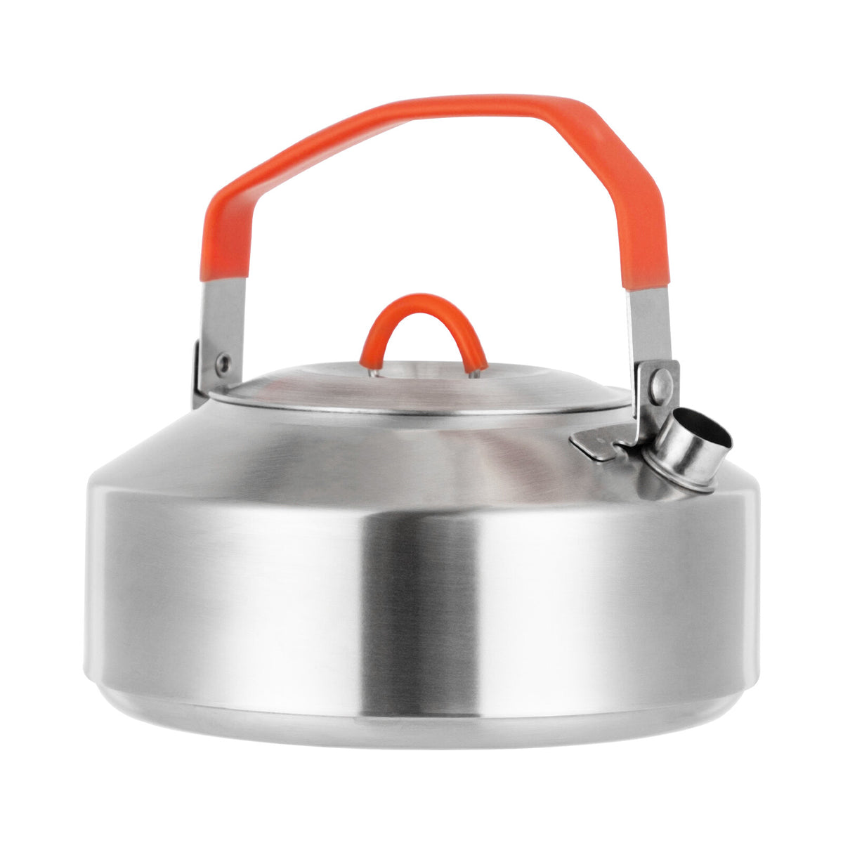 Stainless Steel Camping Kettle — Portable Bushcraft Coffee & Water Boiler