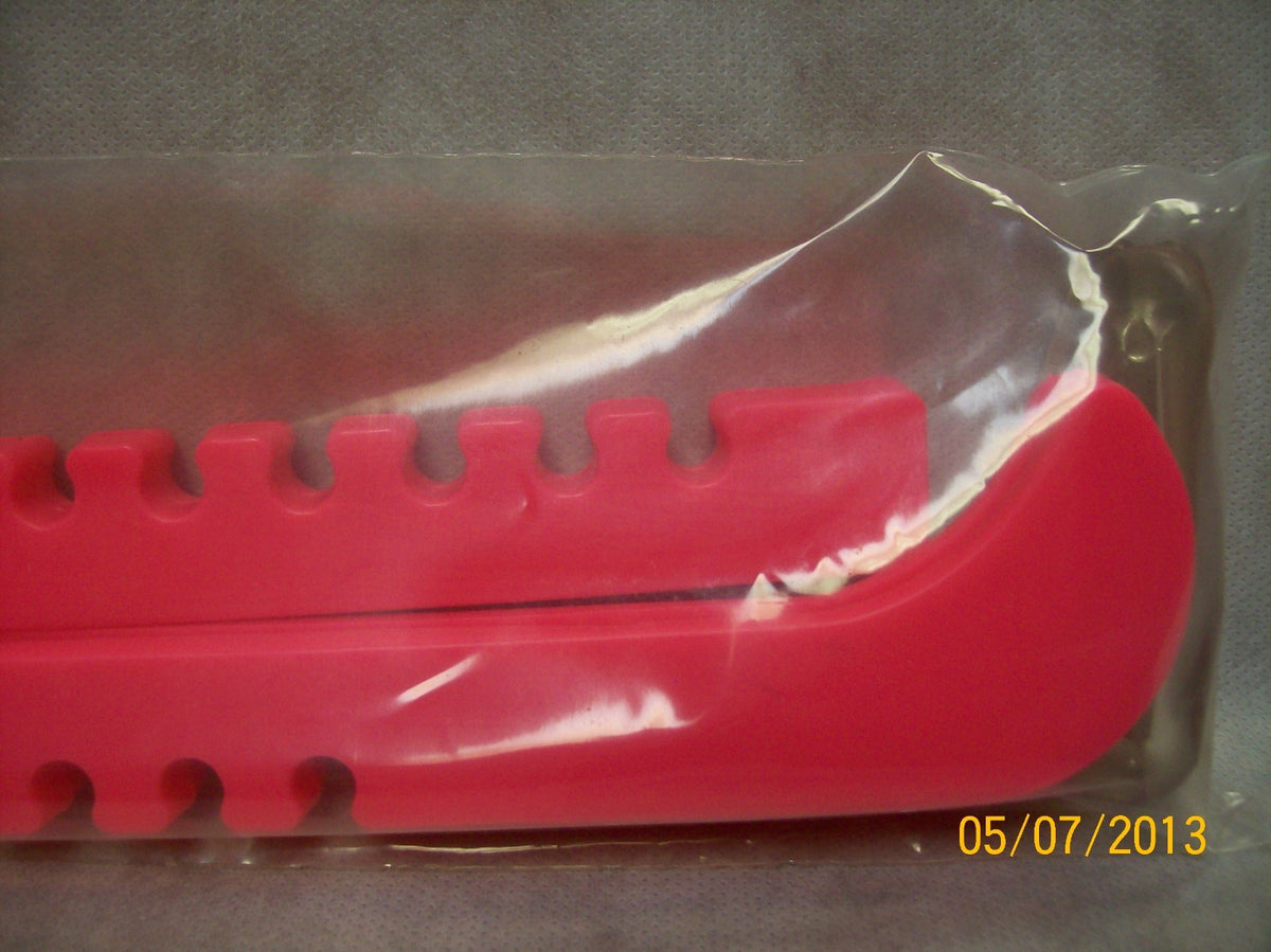 Pink Figure Skate Blade Guards - Universal Centipede Cover for All Sizes