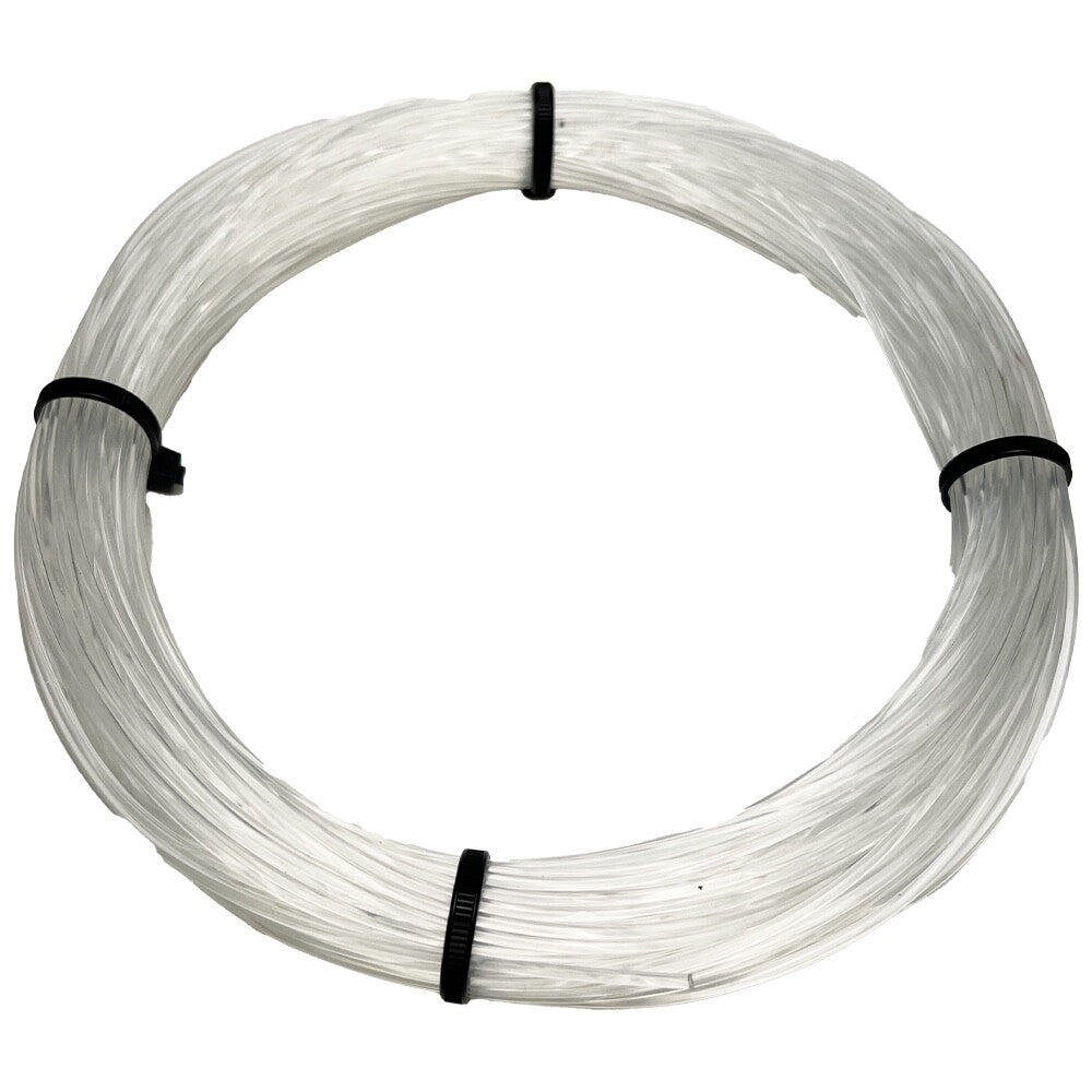 Heavy Duty 500 lb Mono Fishing Line Kit 2.2mm 50 Yards with Crimps