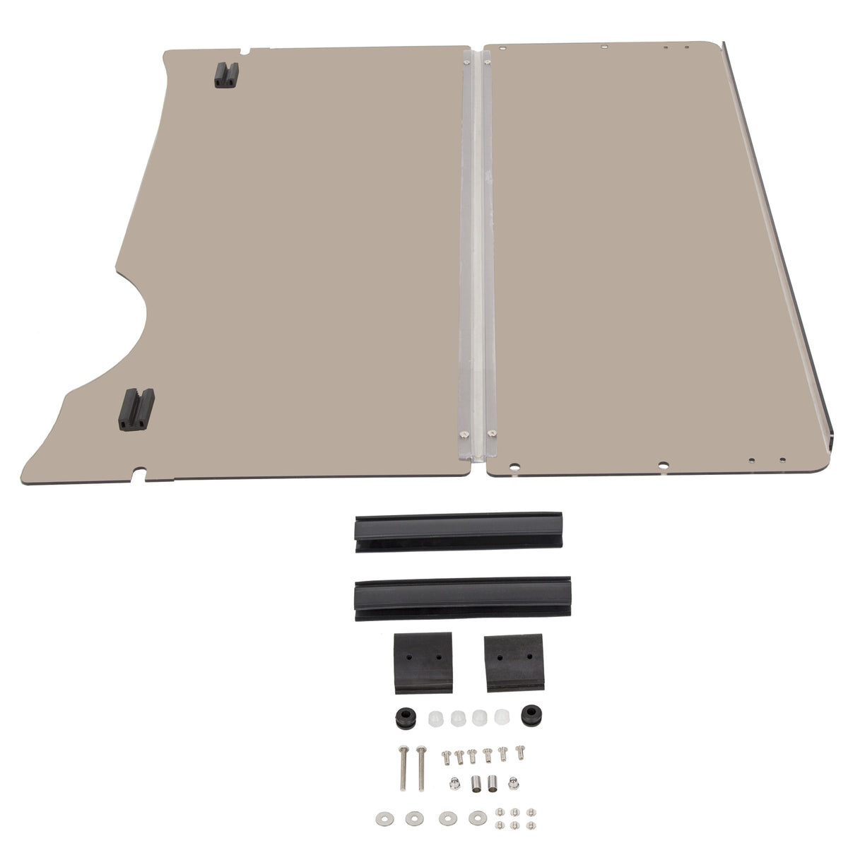 Tinted Windshield for EZGO RXV Golf Cart 2008-Up Folding Polycarbonate Protection