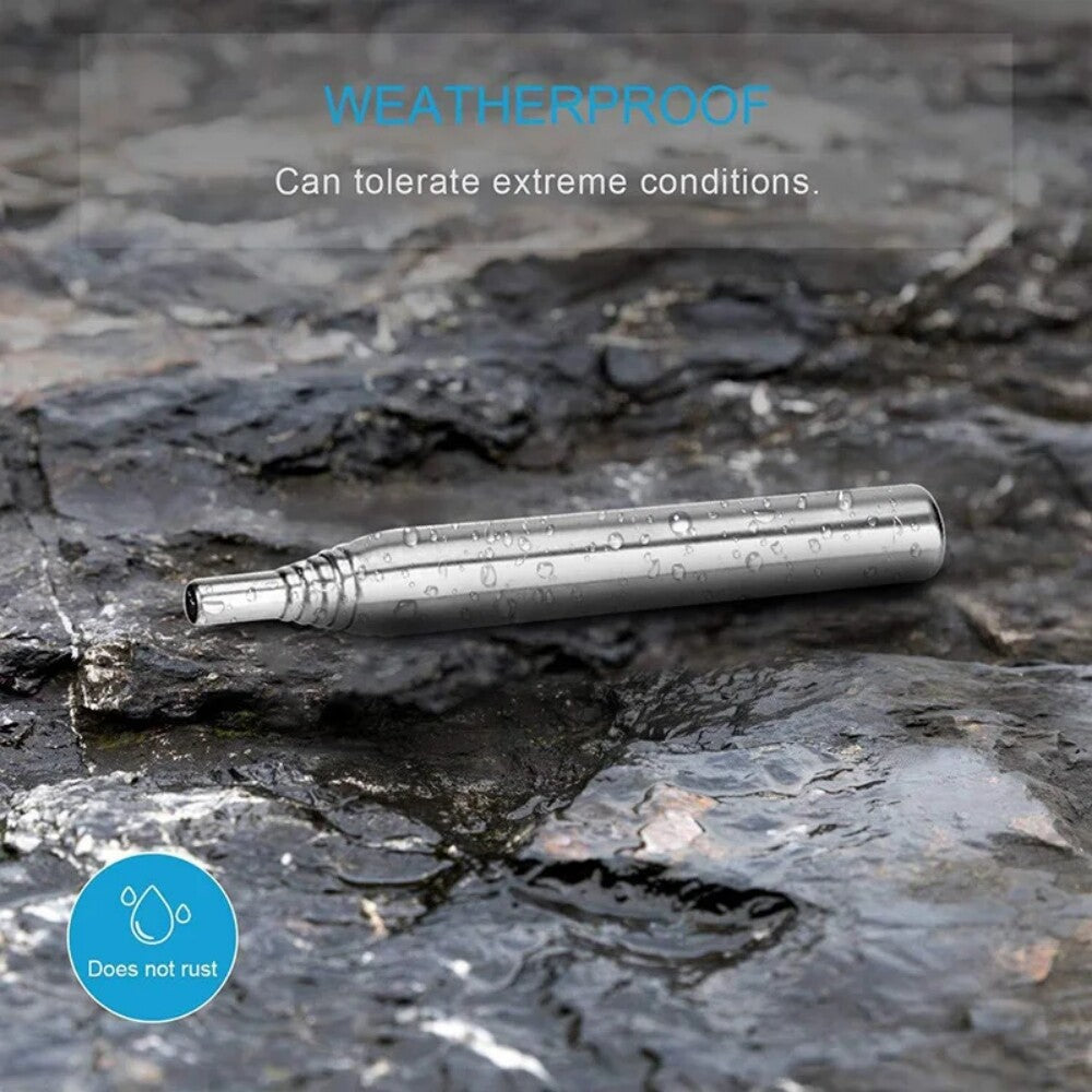 Collapsible Fire Blow Tube for Camping Survival Outdoor Tool