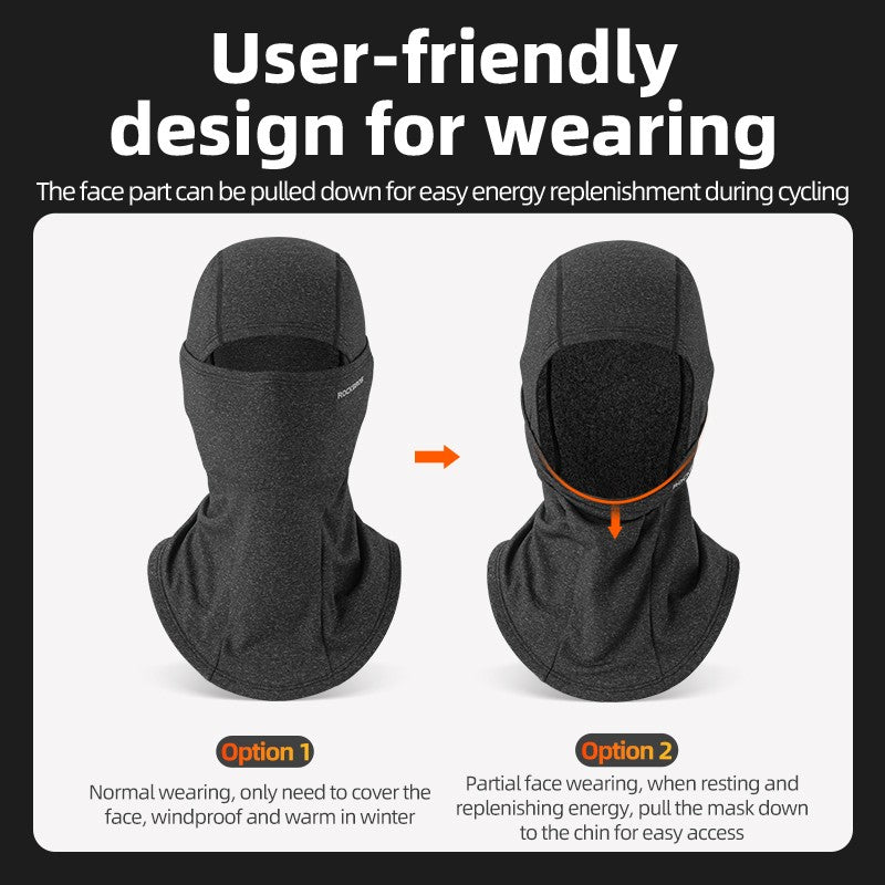 Breathable Cooling Balaclava Face Mask with Glasses Holes for Cycling & Outdoor Sports