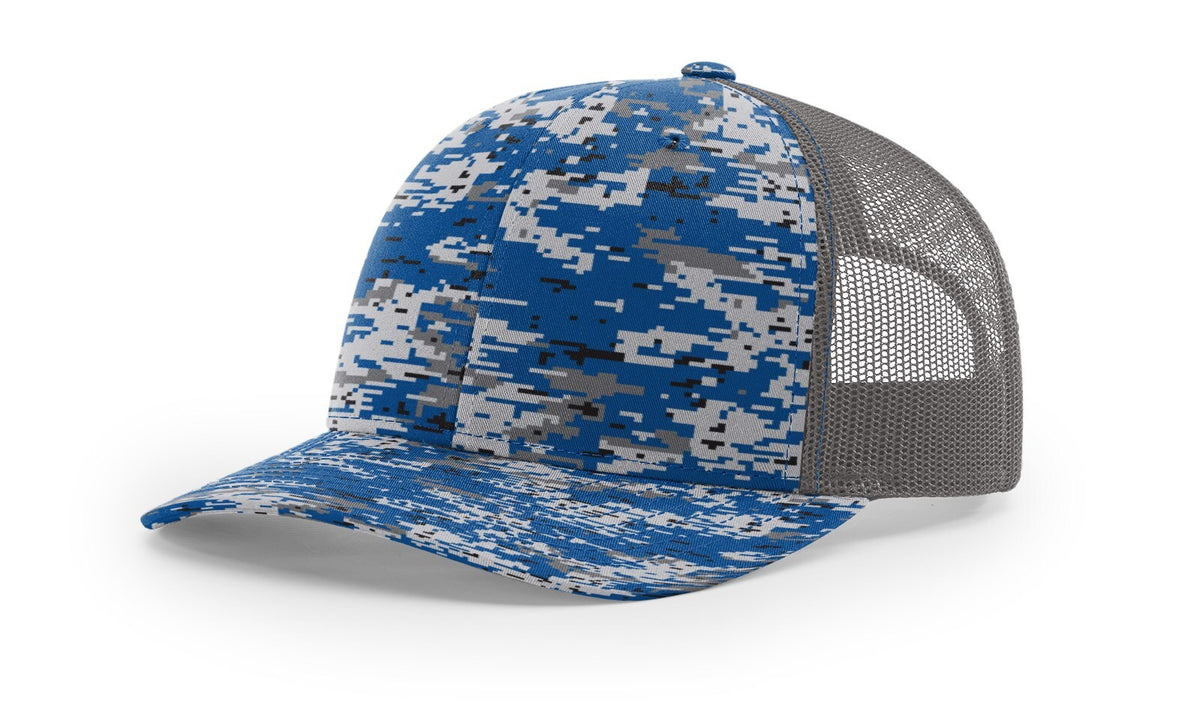 Richardson Camo Trucker Hat Adjustable Snapback Cap Multiple Colors