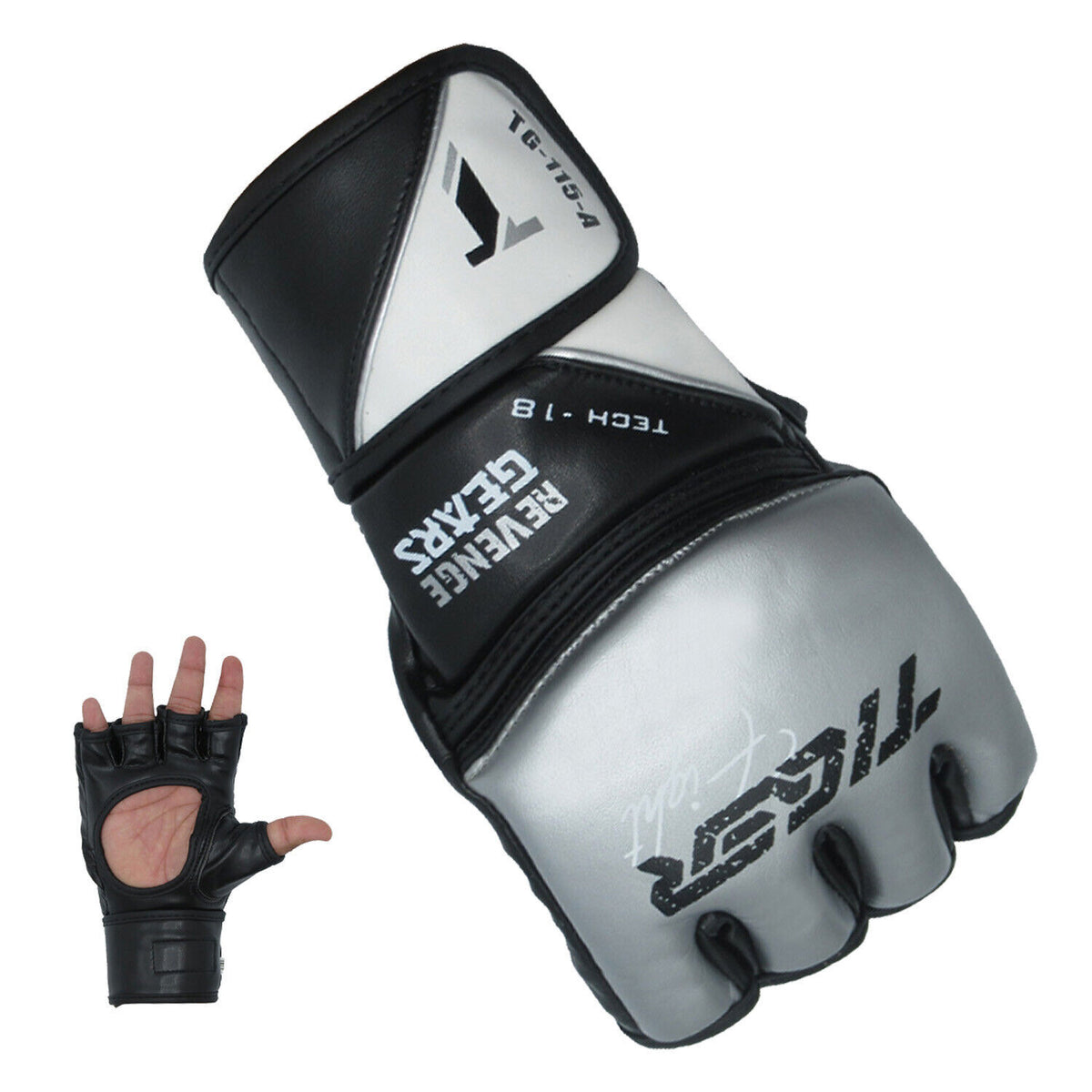 Martial Arts MMA Gloves for Boxing & Grappling Training - Impact Protection