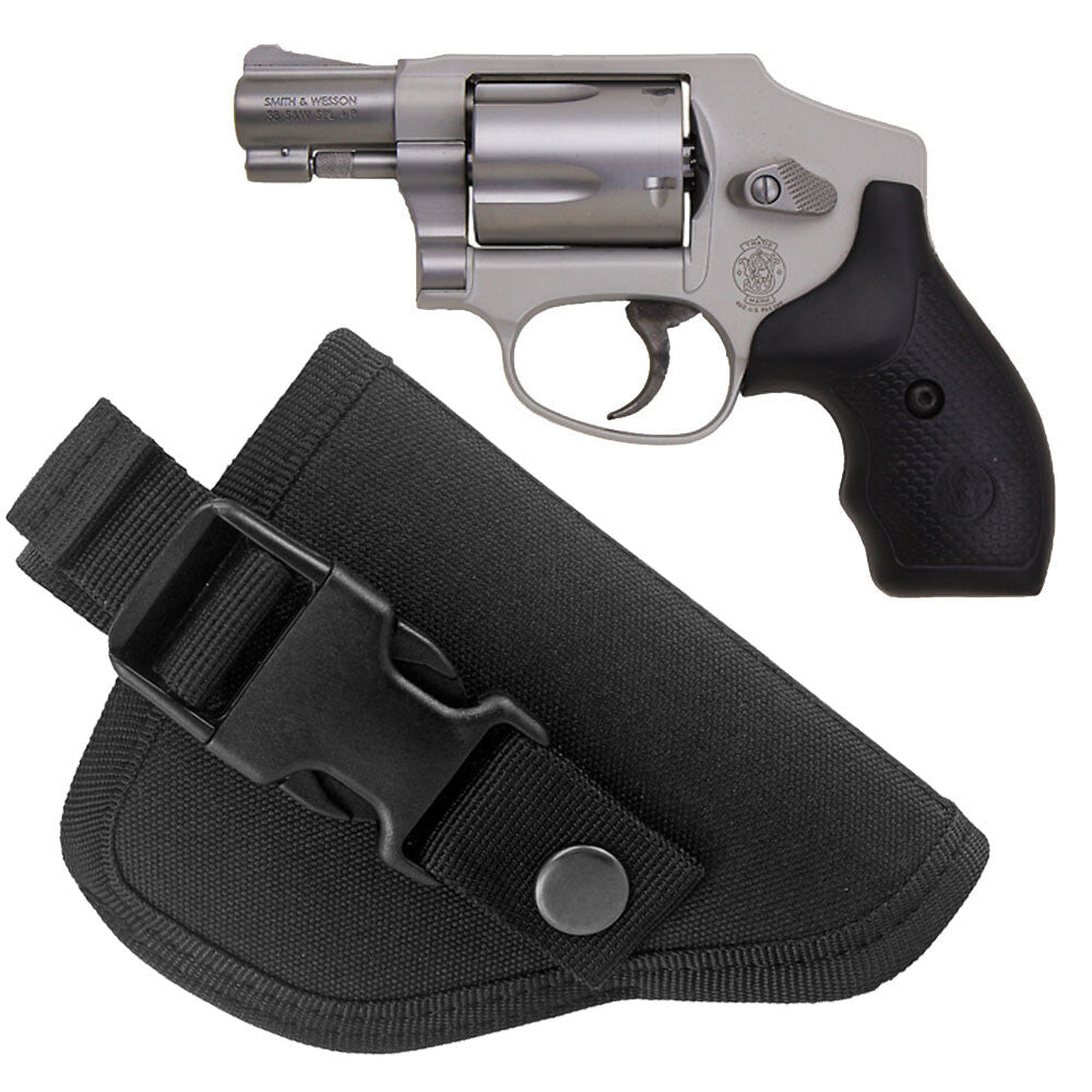Tactical OWB Revolver Holster for .22, .38, .357 Snub Nose 2" Revolvers