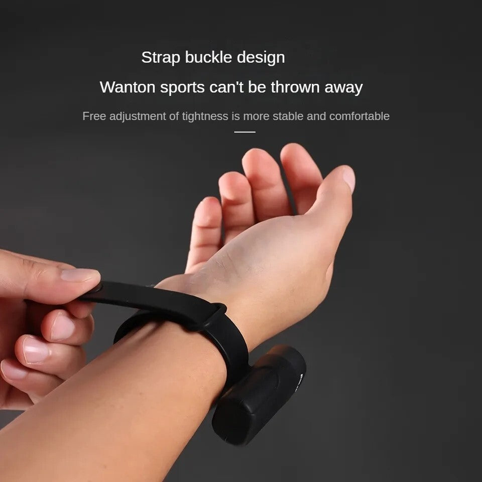 USB Rechargeable Waterproof Wrist Light with Adjustable Strap for Outdoor Activities