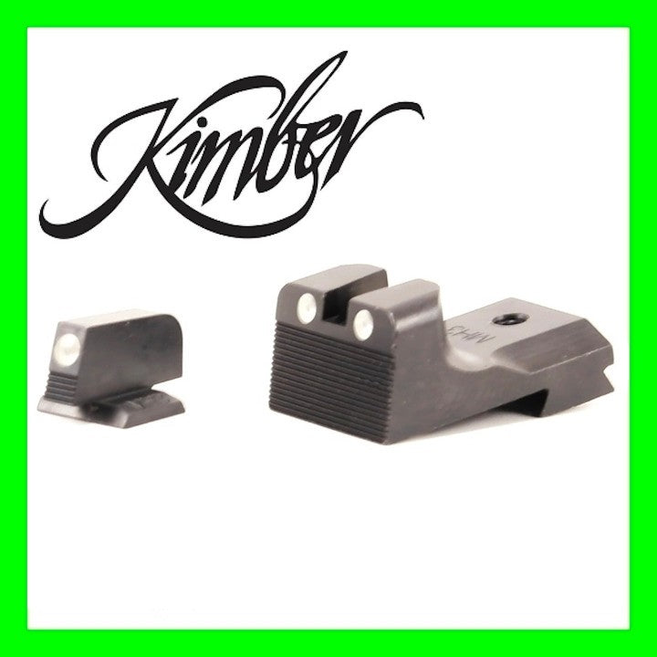 Kimber Suppressor Height Night Sight Set for 1911 Pistols - Tritium