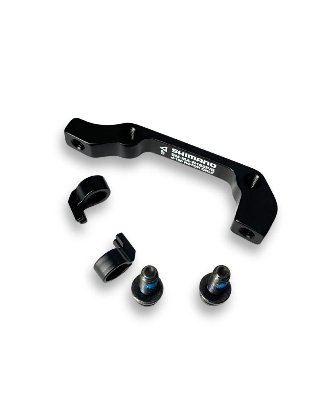 Shimano Rear Disc Brake Adapter IS to Post 160mm for Bike - Black