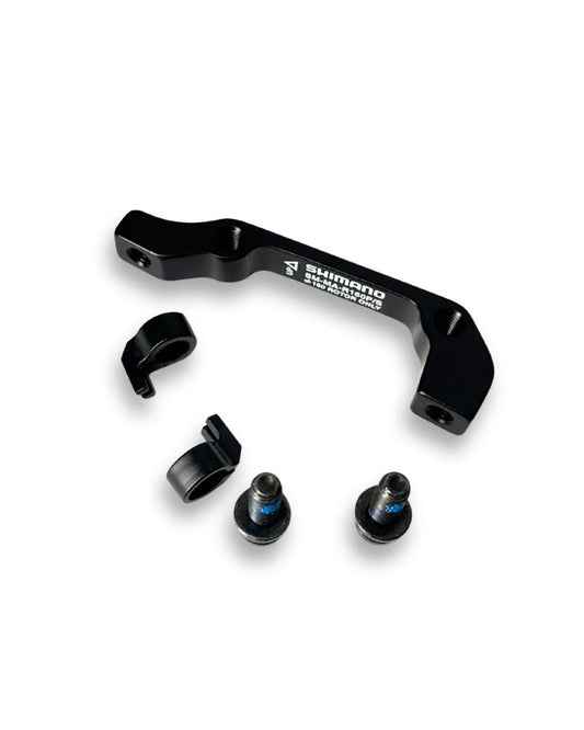 Shimano Rear Disc Brake Adapter IS to Post 160mm for Bike - Black