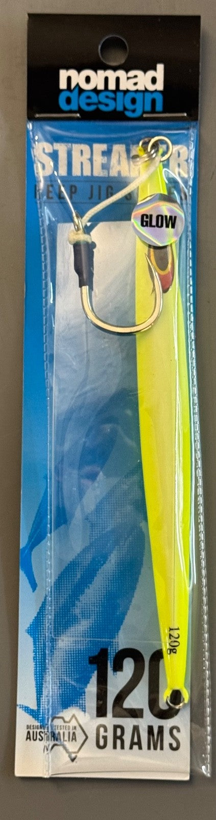 High-Pitch Fast-Sinking Fishing Jig for Pelagic Species - Multiple Colors