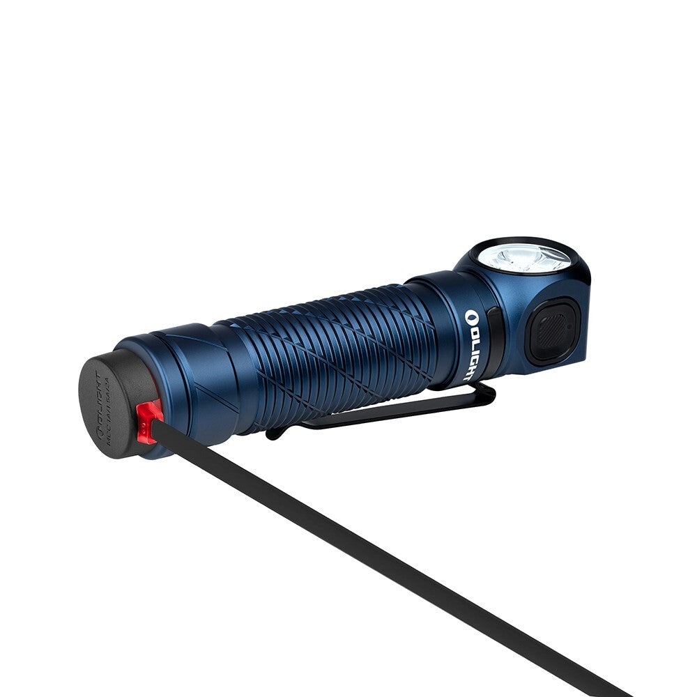 LED Headlamp 3000 Lumens Waterproof Rechargeable Flashlight with Red Light