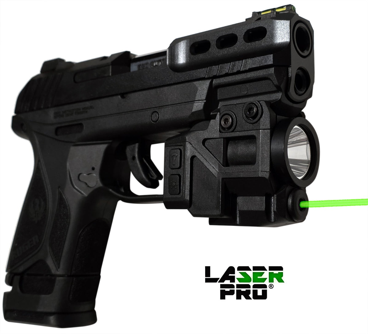 Rechargeable Green with LED Light for Pistols & Rifles