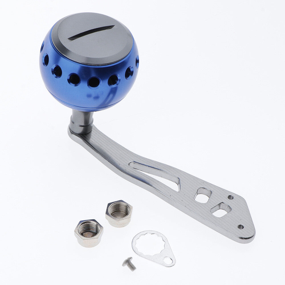 Fishing Reel Handle Micro Jigging Grip for Baitcasting Reels Aluminum Durable Light-Weight