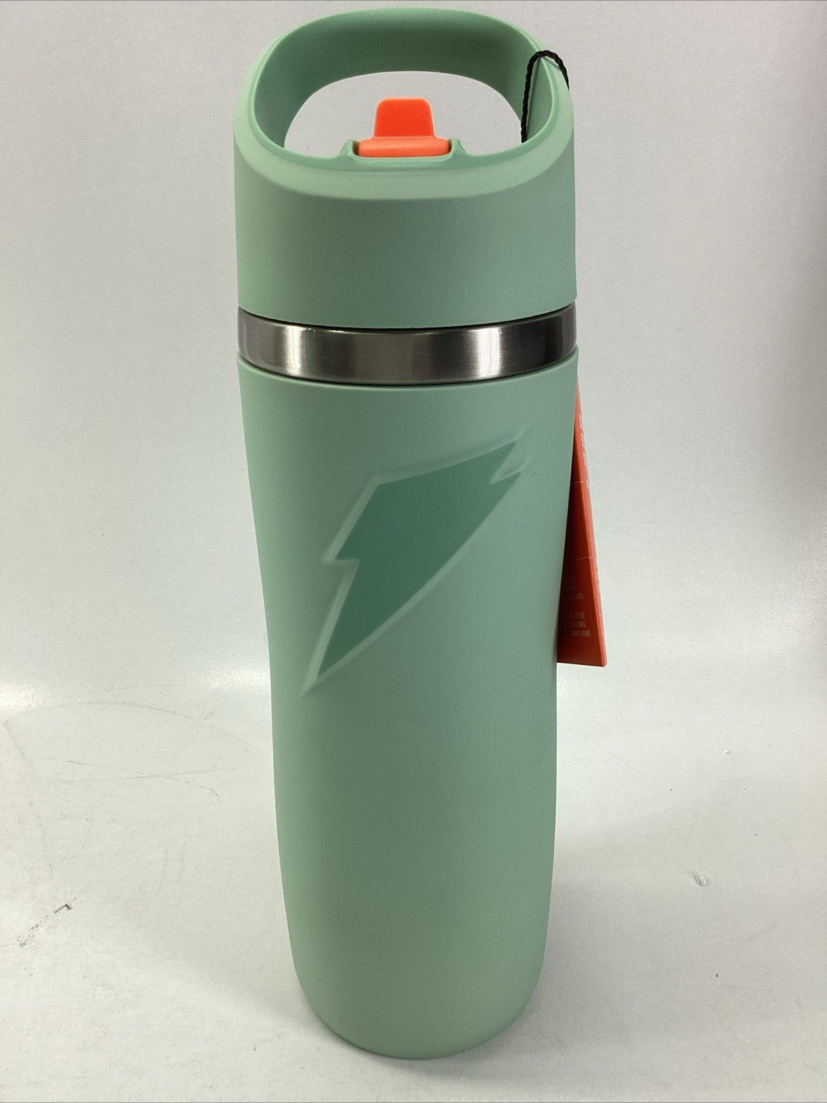 22oz Stainless Steel Sports Water Bottle with Straw Cap - Sage
