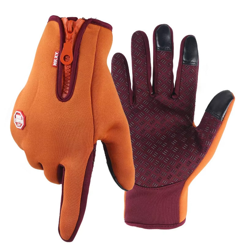 Winter Touchscreen Gloves Men Women Windproof Thermal Cycling Driving