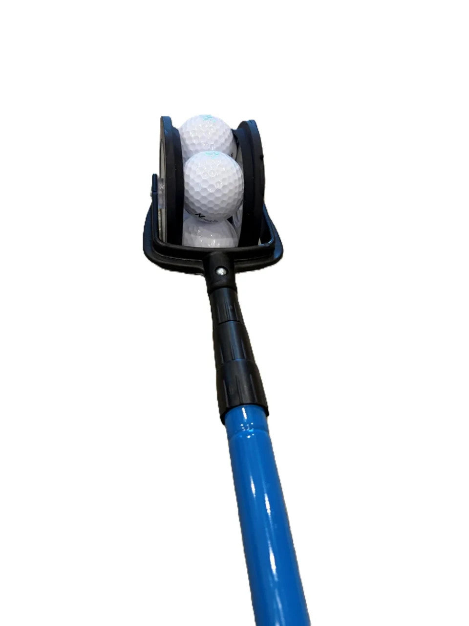 12' Telescopic Golf Ball Retriever - Extendable Muddy Ball Pick Up Tool