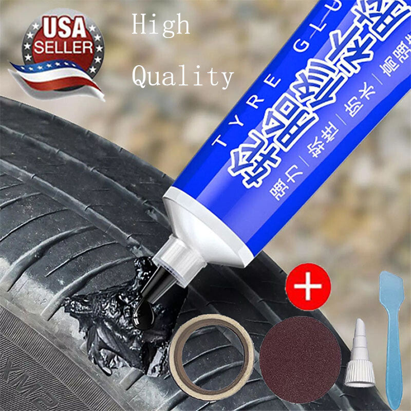 50ml Tire Sidewall Repair Glue for Punctures & Leaks, Easy Fix