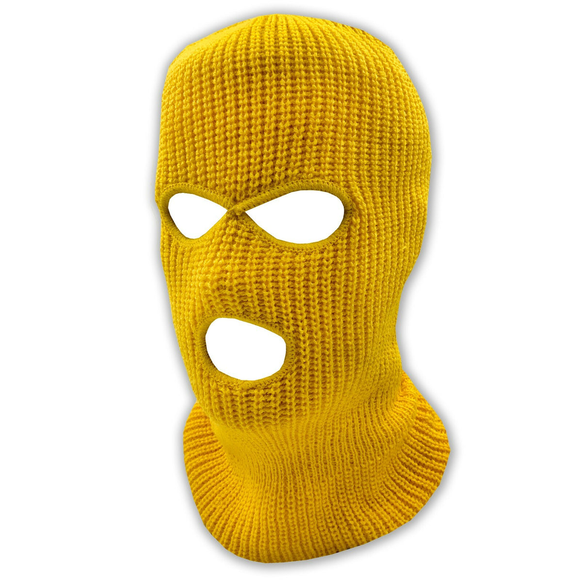 Full Face Ski Mask Winter Balaclava Hat Tactical 3 Hole Knitted Mask