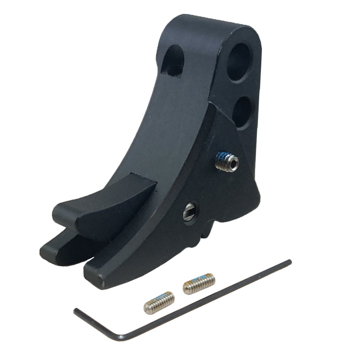 Anodized Aluminum Trigger Shoe with Safety for Gen 1-3 - Multiple Colors