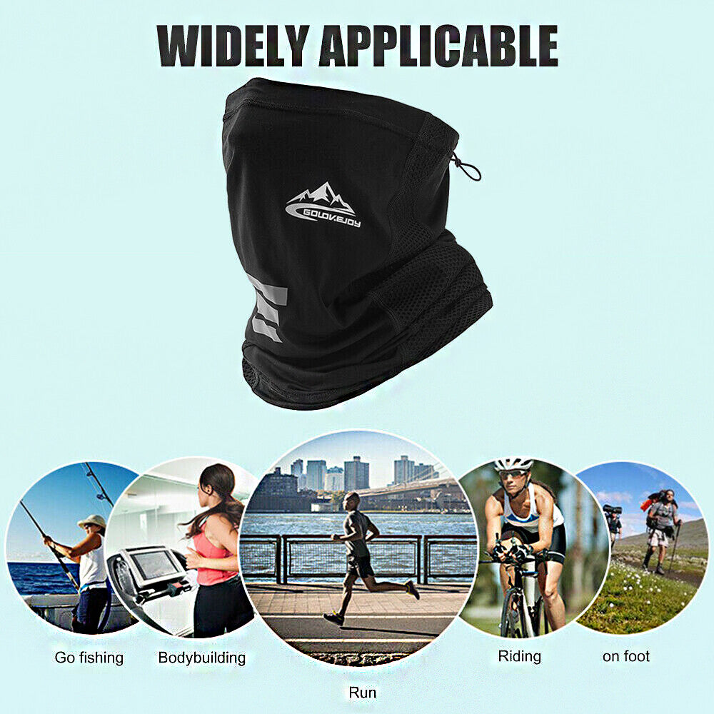 Summer Cooling Neck Gaiter Face Mask Bandana Balaclava Cover Scarf