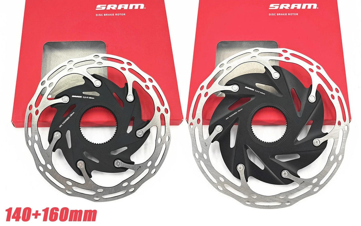 Road Bike Disc Brake Rotors Set 140mm and 160mm Centerlock Performance