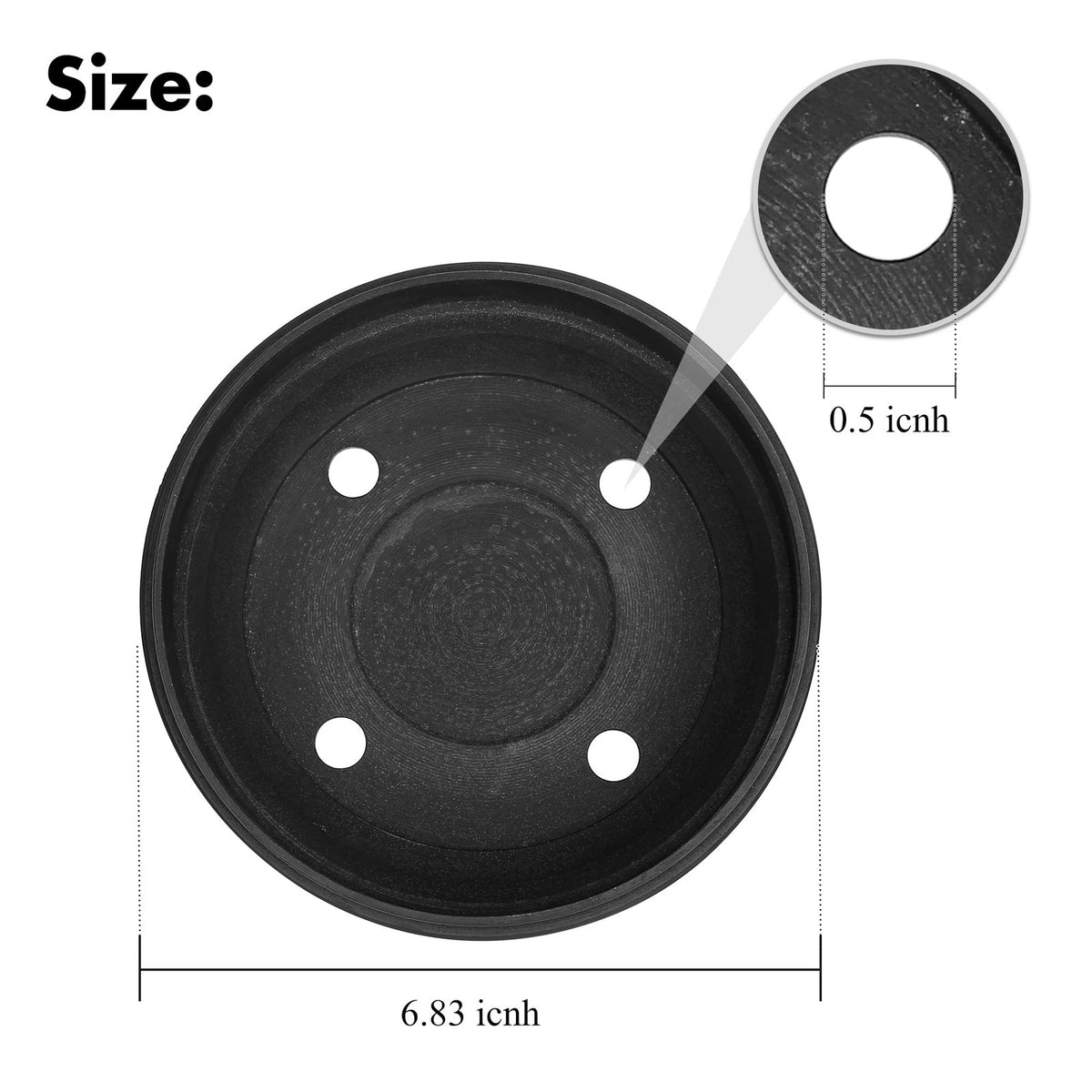Golf Cart Rear Brake Drums for Club Car DS Precedent 1995-2004 Replacement