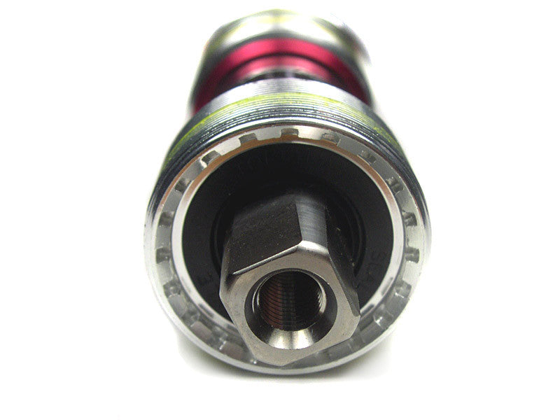 Lightweight Bicycle Bottom Bracket 70x107mm Italian JIS Square Taper - Omni Racer