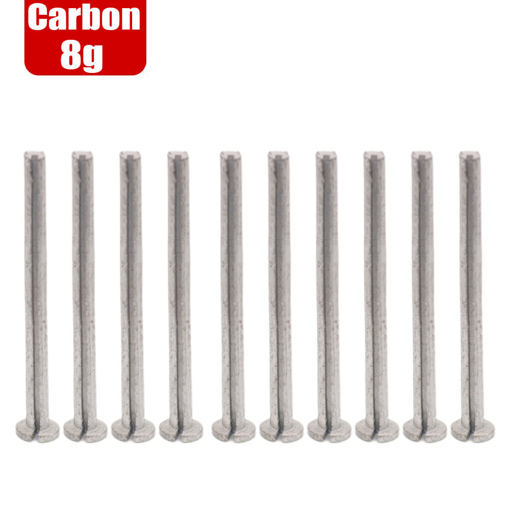 Golf Lead Tip Plug Weights for Graphite Shafts - Multiple Sizes, Pack of 10