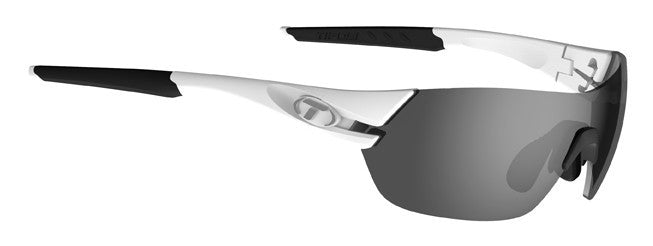 Unisex Sports Sunglasses with Interchangeable Lenses - Matte White