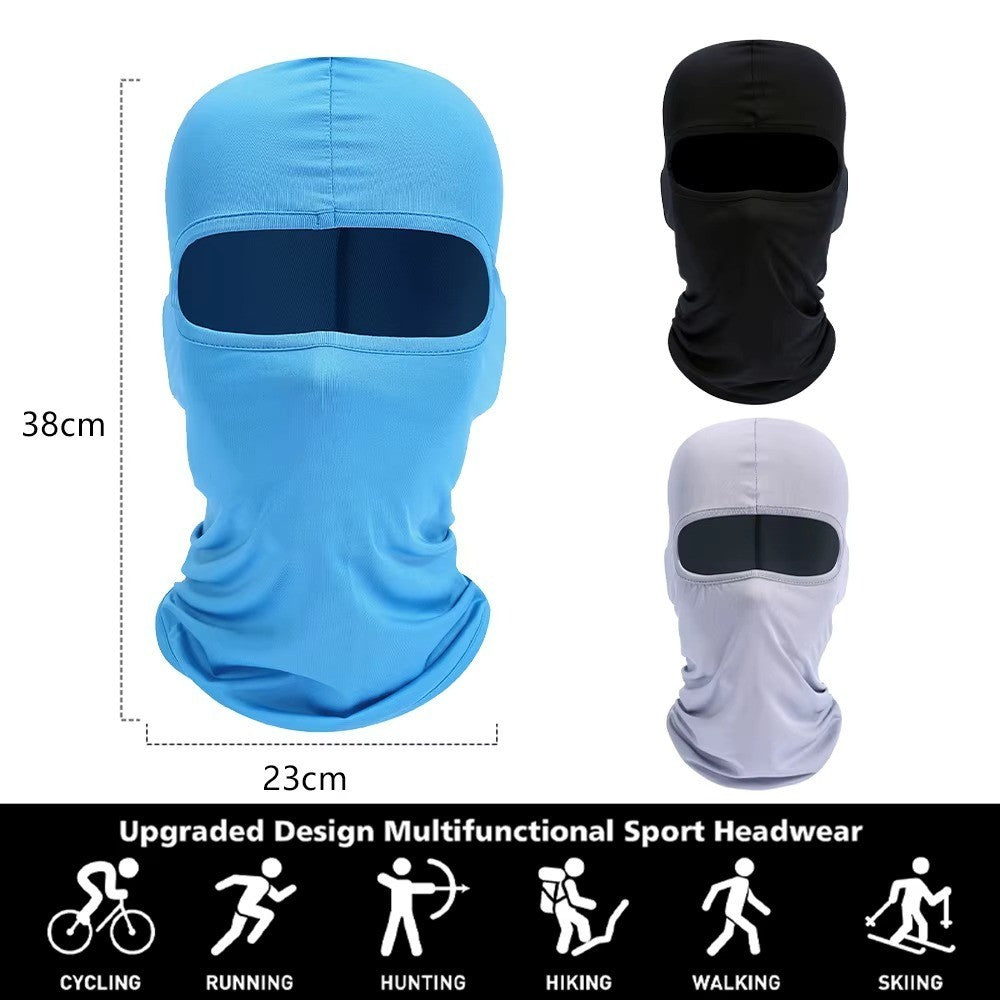 Full Face Mask UV Protection Ski Sun Hood Tactical Balaclava for Men Women
