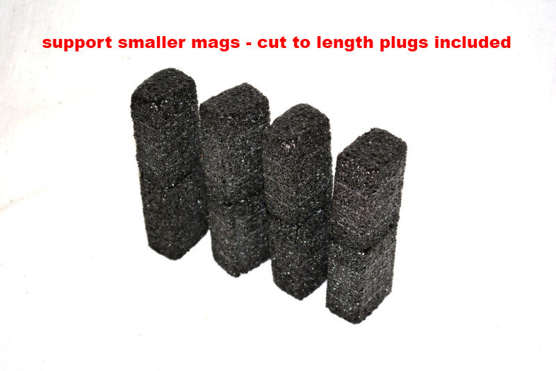 Precut Foam Gun Tray Fits Pelican 1450 Case for 4 Handguns & Mags