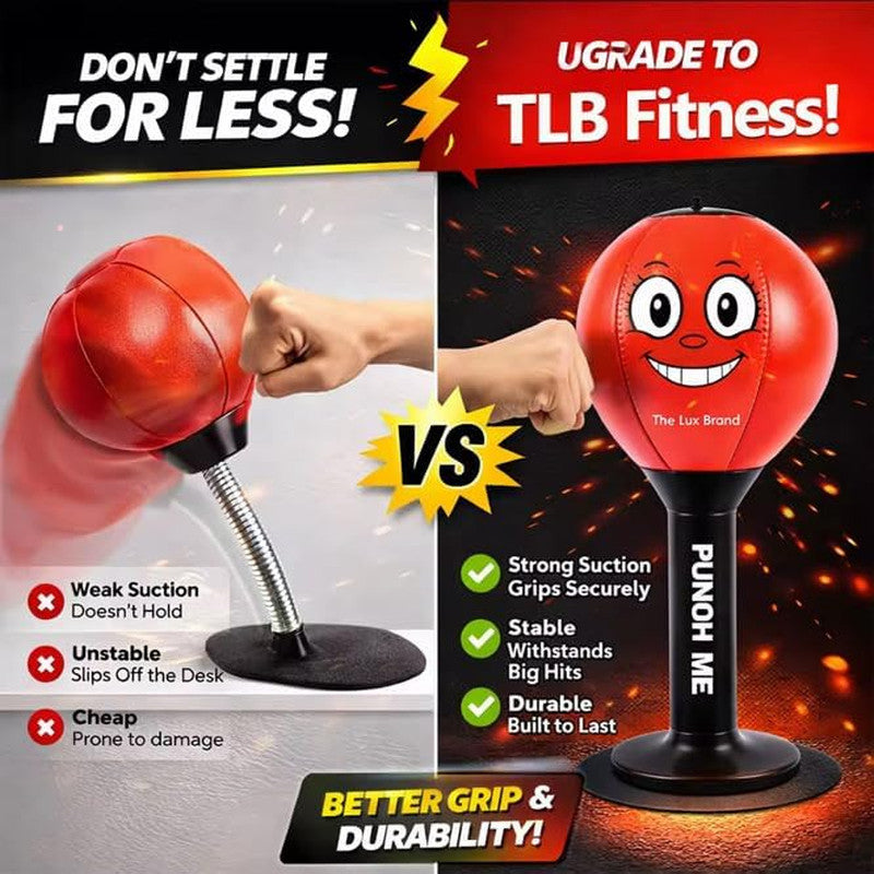 Desktop Punching Bag Stress Relief Boxing Speed Ball Training Equipment