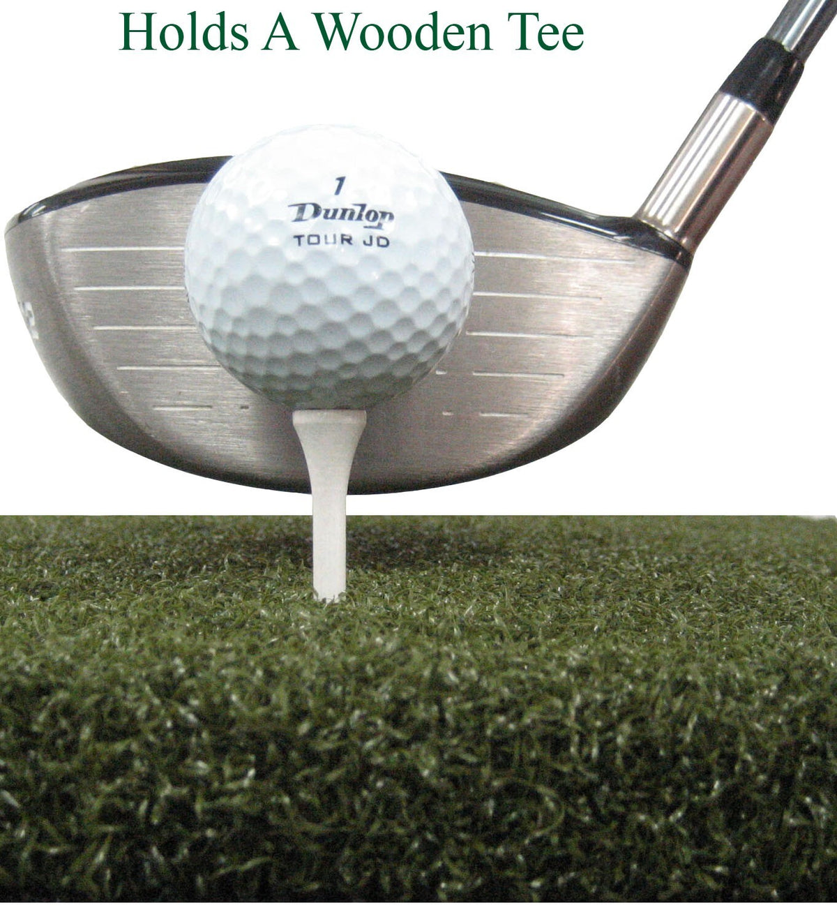 36x60 Dual Synthetic Golf Practice Mat with Tee Line - Fairway & Chipping