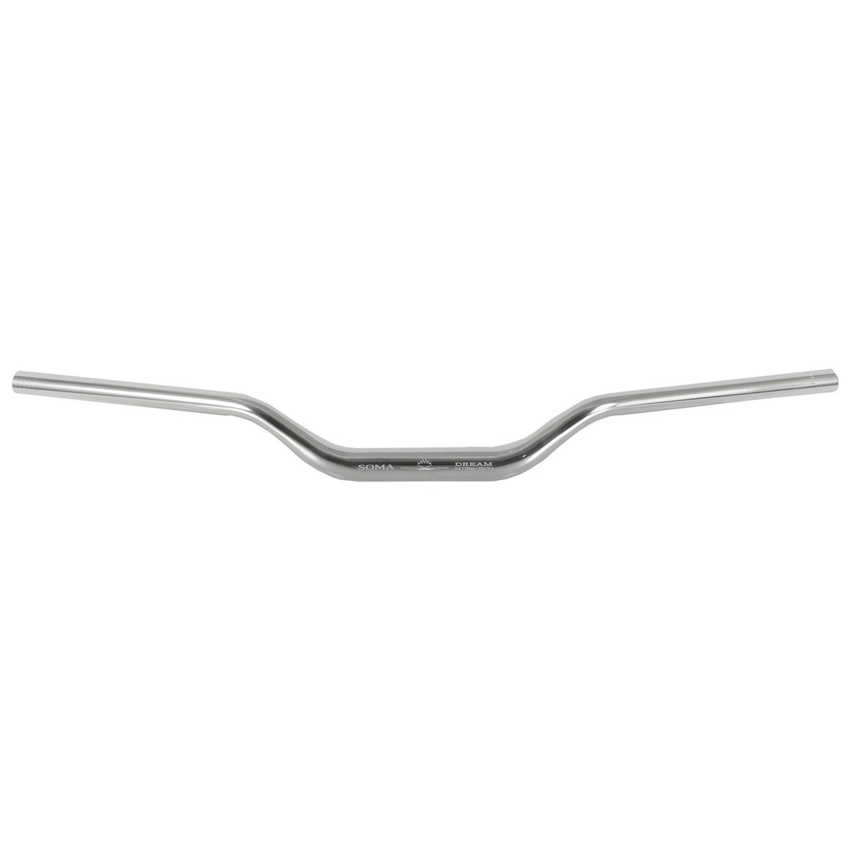 Soma Dream Riser Bike Handlebar - 31.8mm, 50mm Rise, Silver, 780mm