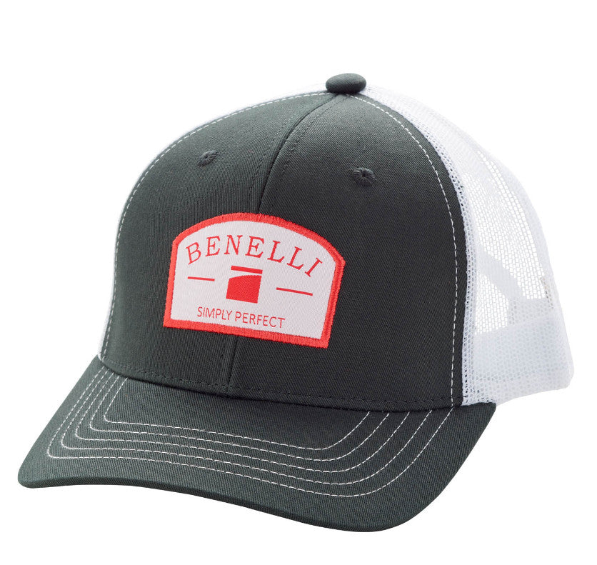 Benelli Logo Embroidered Snapback Hat Mesh Back Adjustable Cap - OSFA