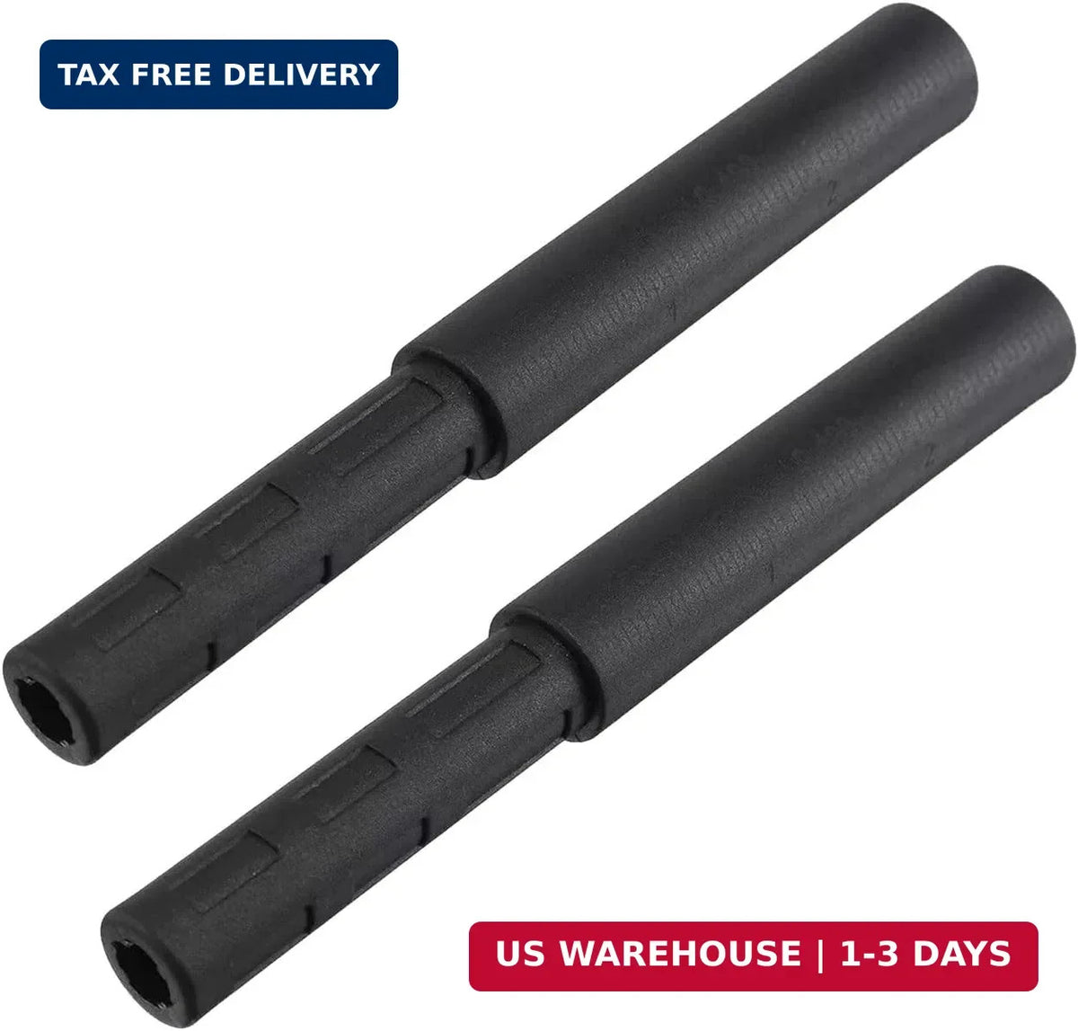Golf Shaft Extender Carbon Fiber Extension for Iron Putter Driver - 3 Inch