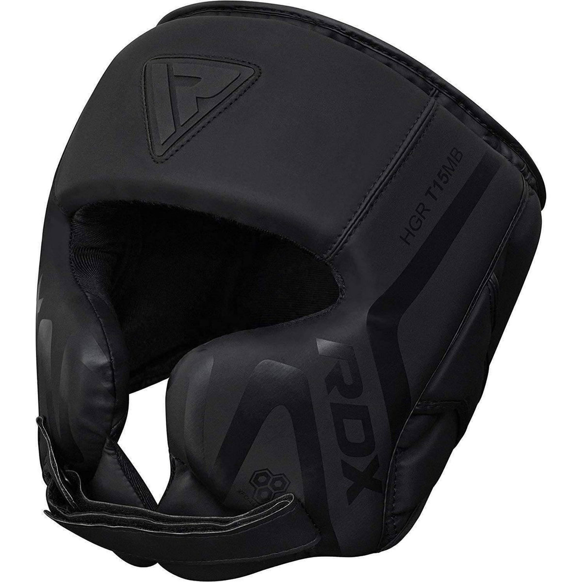 RDX T15 Noir Headgear with Cheek Protector for Boxing Muay Thai & MMA